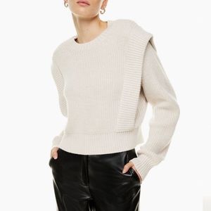 Aritzia Babaton grey sweater M